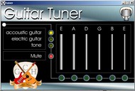 Free Guitar tuner screenshot